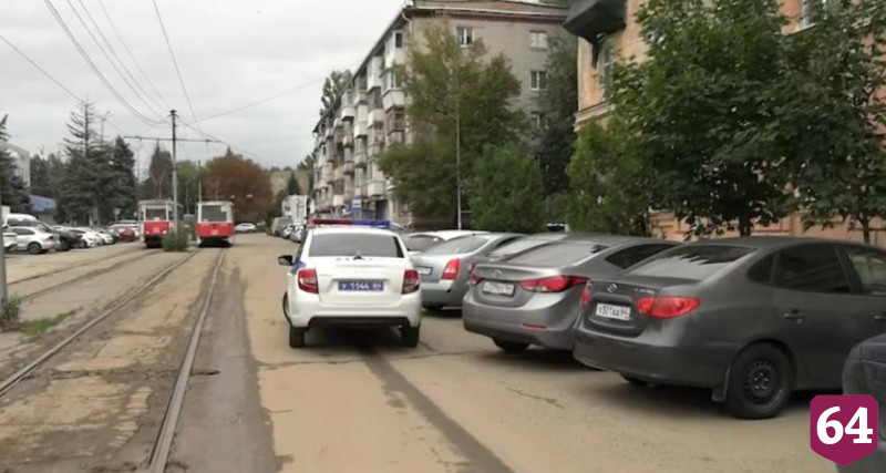 В Саратове за неправильную парковку наказали 11 тысяч водителей